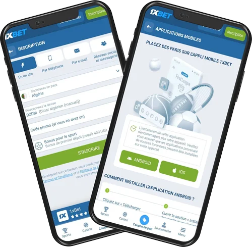 Comment s'inscrire à 1xbet depuis votre smartphone 1xBet